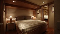 Guest Queen Bedroom SY Exuma -  photo  courtesy of Perini Navi